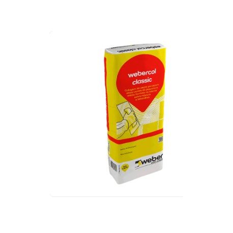 Webercol Classic Branco de 25 Kg